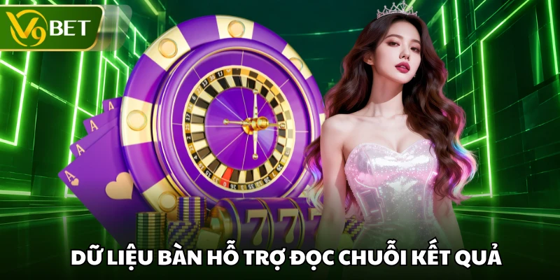 Dữ liệu bàn hỗ trợ đọc chuỗi kết quả