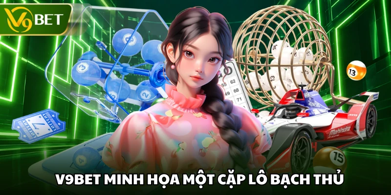 V9BET minh họa một cặp lô bạch thủ